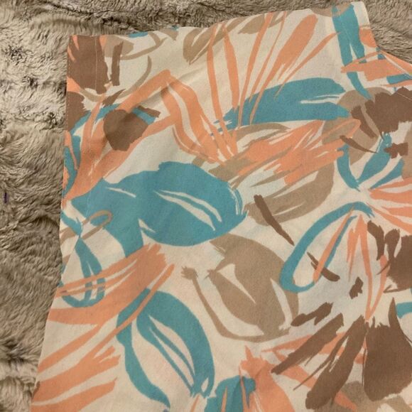 : : VINTAGE 80s Abstract Floral Print Blouse : : - Picture 5 of 16